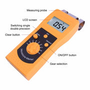 LABART Textile Moisture Meter DM200T